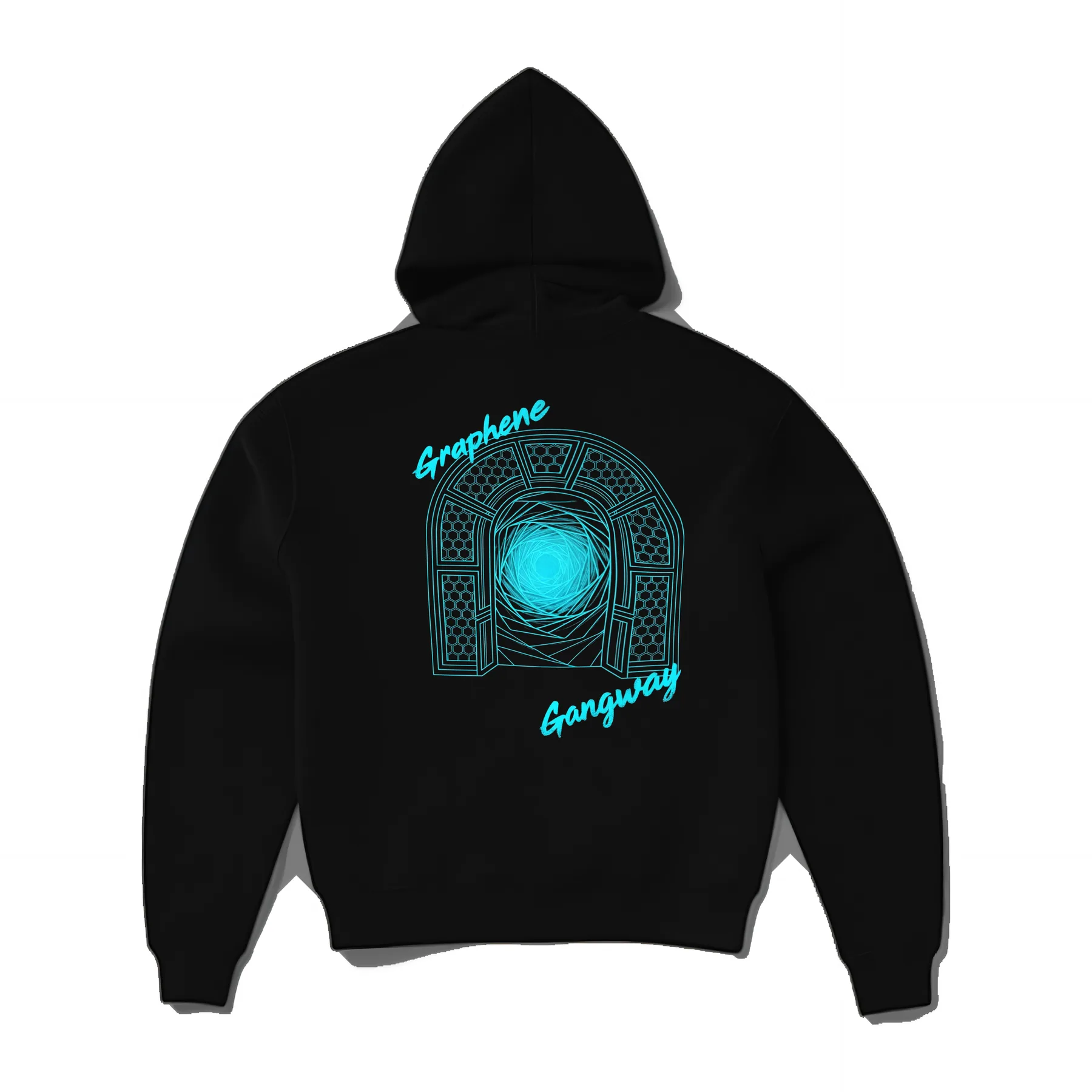 Gangway Hoodie in Black, back