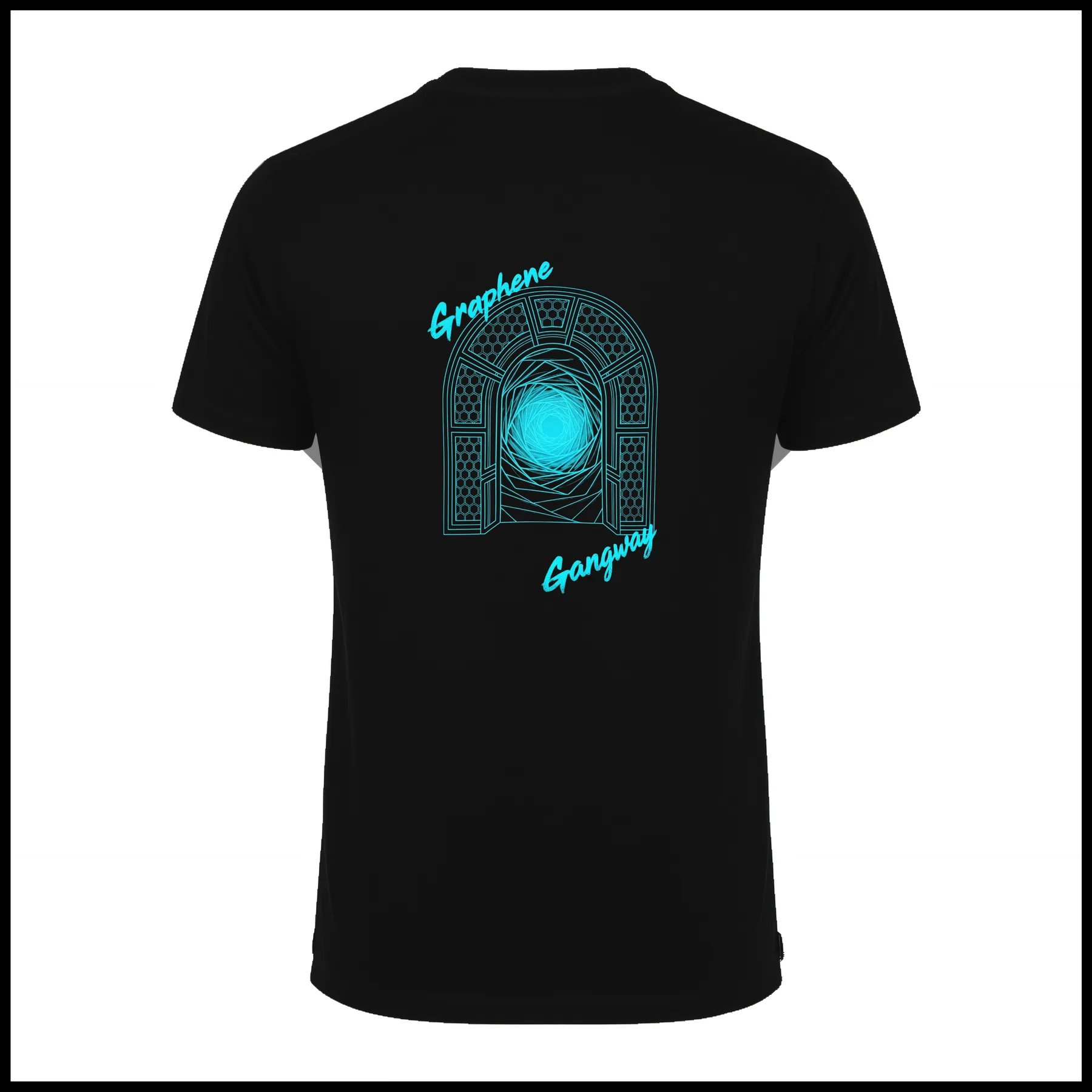 Gangway Tee in Black, back